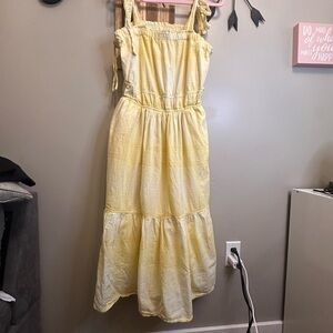 Free Assembly Yellow Sundress